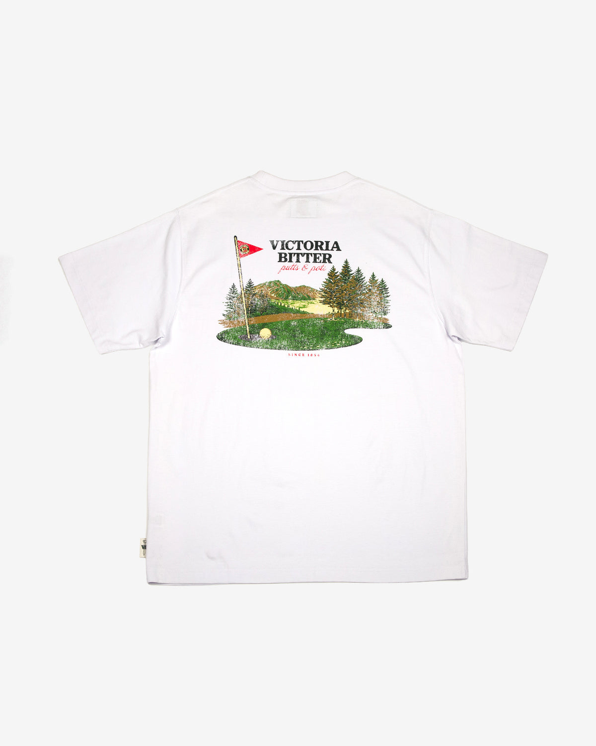 VB Golf Putts Pots Serenity Tee - White-thumbmail-3