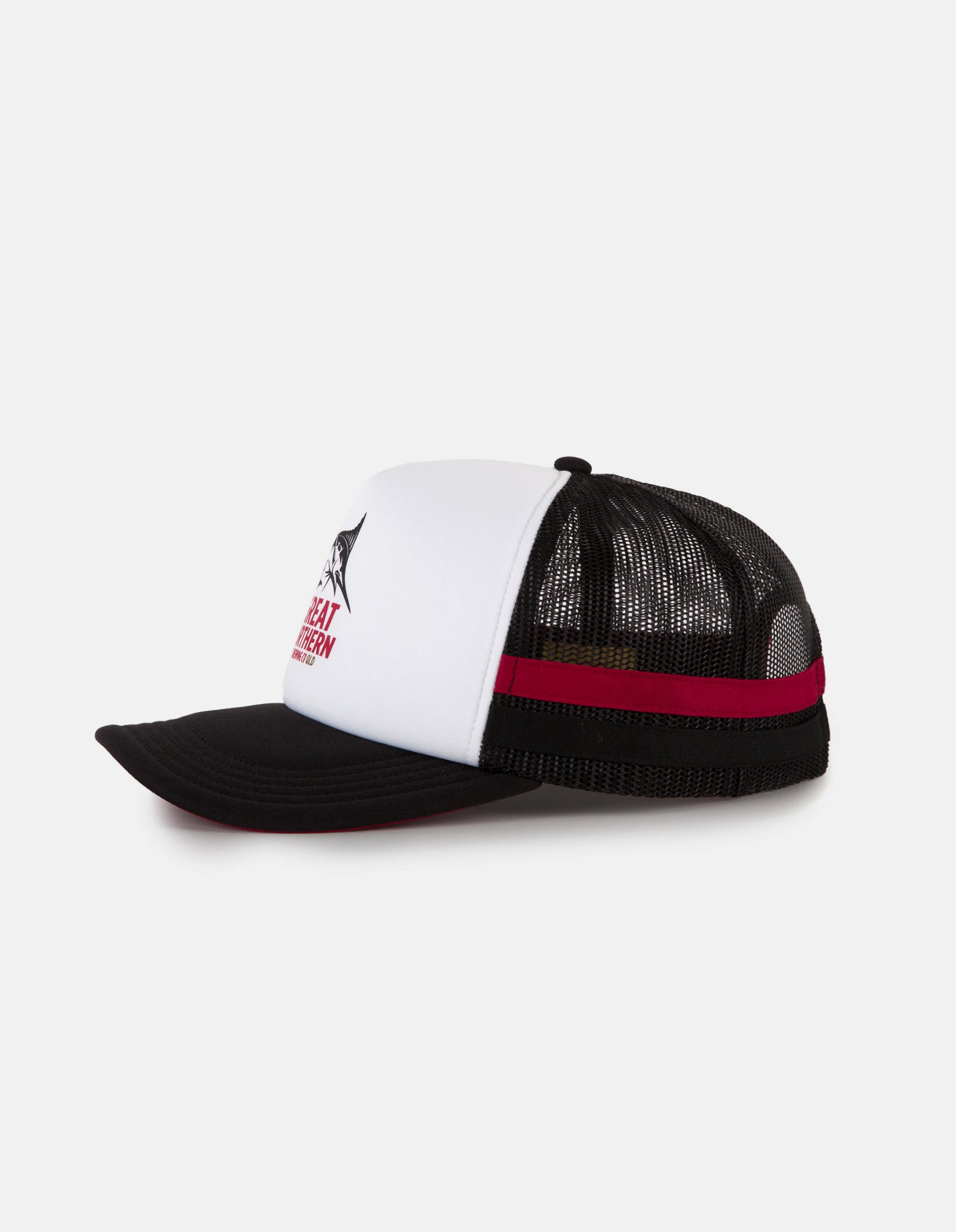 Great Northern Roadie Trucker Foam Black Cap-thumbmail-3